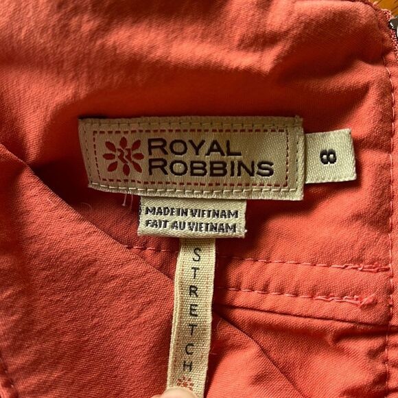 EXCELLENT CONDITION WOMEN’S SIZE 8 ORANGE STRETCH ROYAL ROBBINS SKORT - Picture 5 of 6